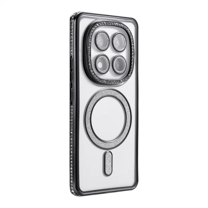 Xiaomi Redmi Note 14 Pro 4g Joke Simli Magneticsafe Kılıf - Siyah