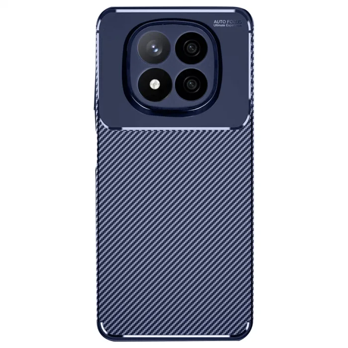 Xiaomi Redmi Note 14 Pro 4g Kılıf Auto Focus Karbon Kapak - Lacivert