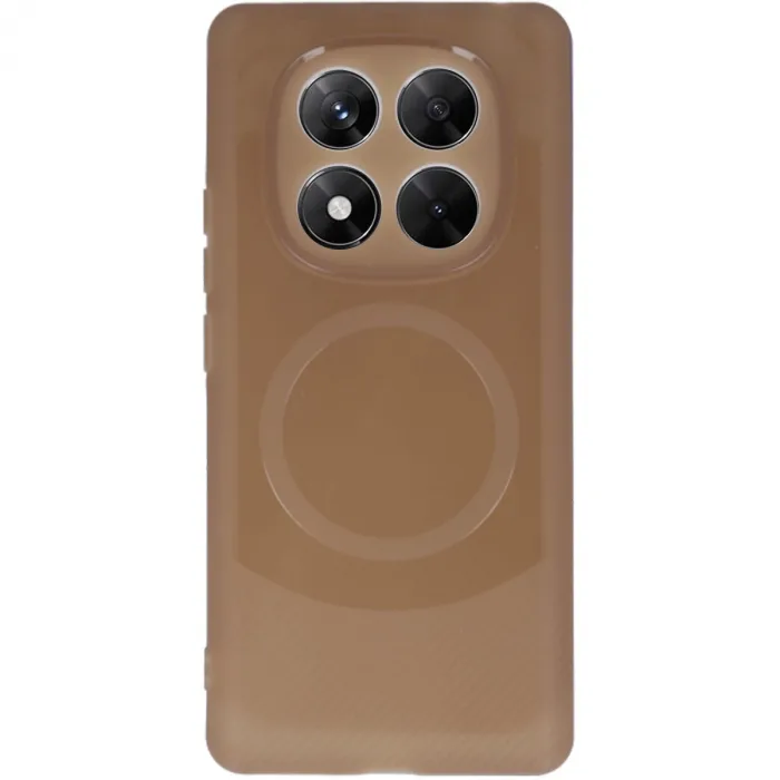 Xiaomi Redmi Note 14 Pro 4g Kılıf Maya Karbon Kapak - Kahverengi