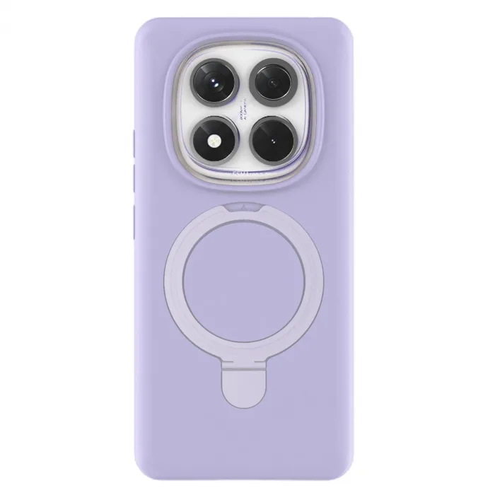 Xiaomi Redmi Note 14 Pro 4g Regal Magsafe Standlı Kapak - Lila