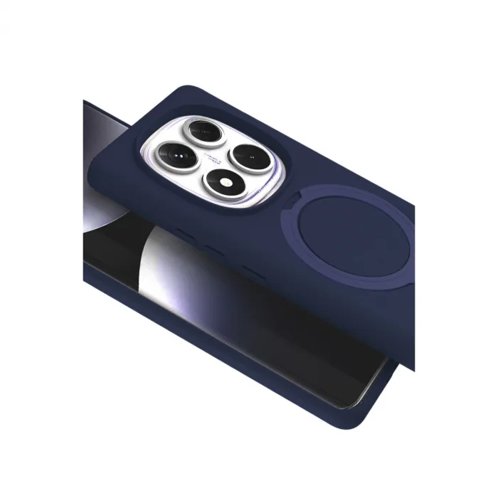Xiaomi Redmi Note 14 Pro 5g Regal Magsafe Standlı Kapak - Lacivert