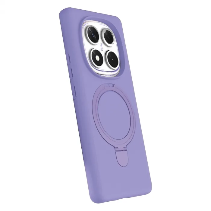 Xiaomi Redmi Note 14 Pro 5g Regal Magsafe Standlı Kapak - Lila