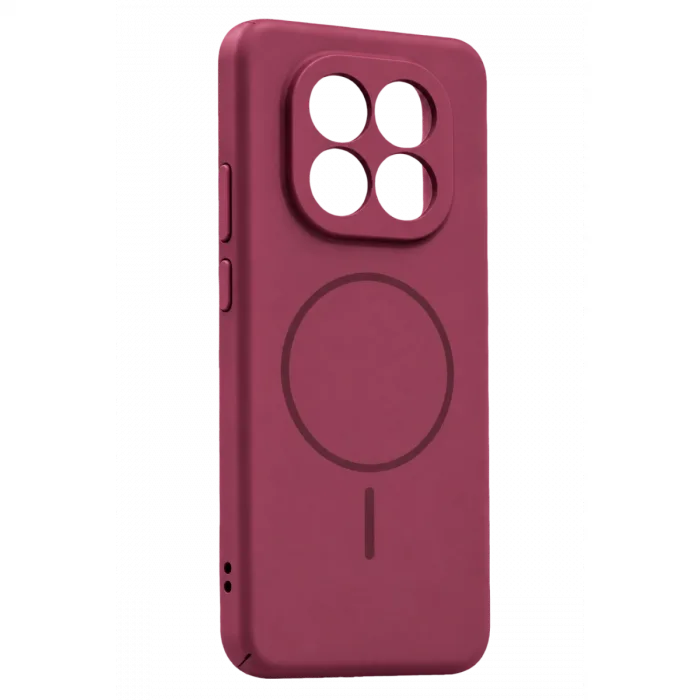 Xiaomi Redmi Note 14 Pro Plus Mika Pc Magsafe Kapak - Bordo