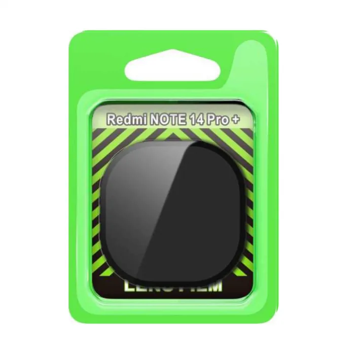 Xiaomi Redmi Note 14 Pro Plus Raze Metal Kamera Lens - Siyah
