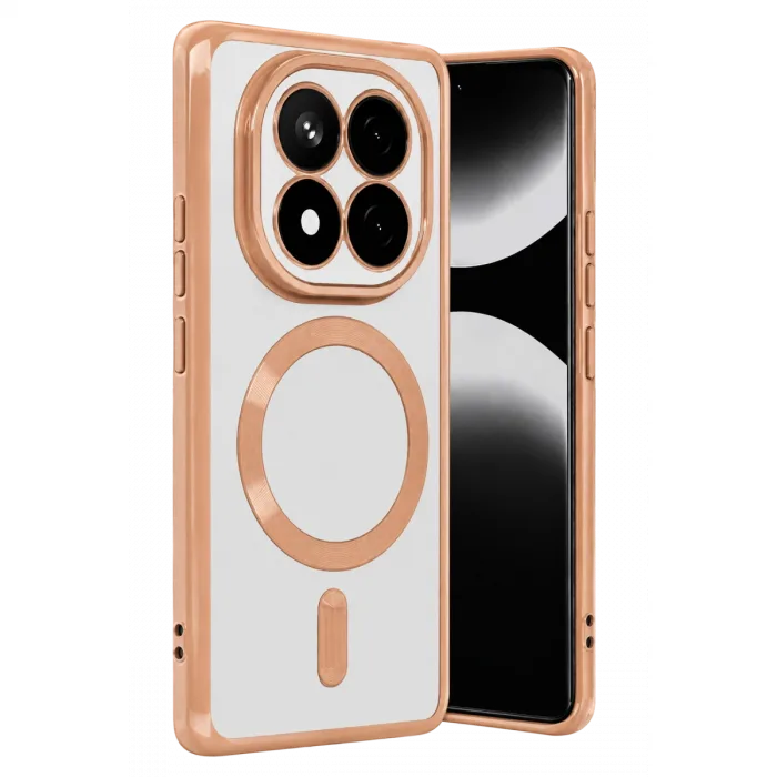 Xiaomi Redmi Note 15 4g Kross Magneticsafe Kapak - Rose