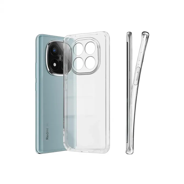 Xiaomi Redmi Note 15 4g Lüx Şeffaf Silikon - Şeffaf