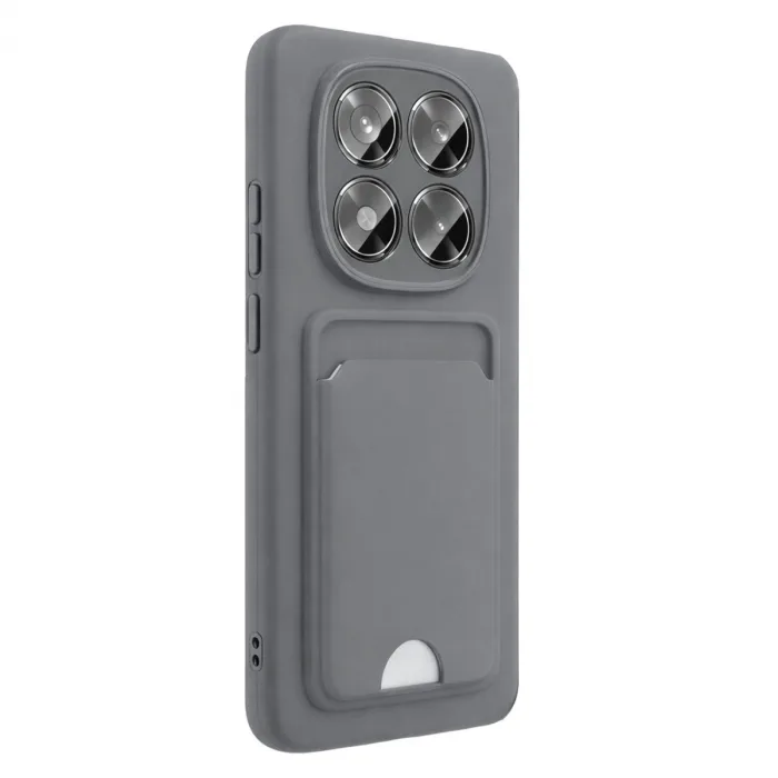 Xiaomi Redmi Note 15 Pro 4g Kelvin Kartvizitli Silikon - Gri