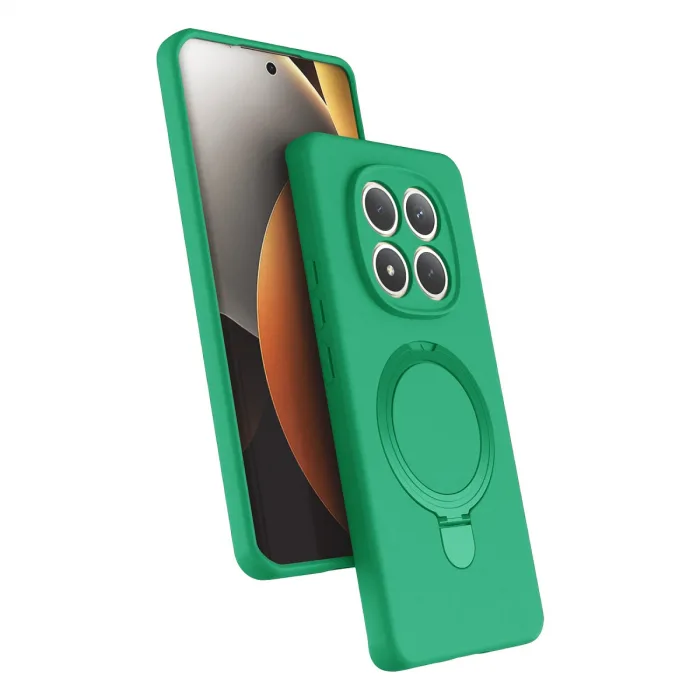 Xiaomi Redmi Note 15 Pro 4g Regal Magsafe Standlı Kapak - Yeşil