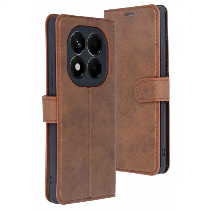 Xiaomi Redmi Note 15 Pro 4g Trend S Plus Kapaklı Kılıf - Taba