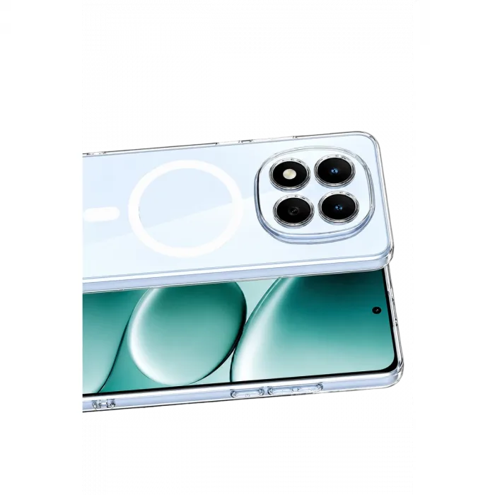 Xiaomi Redmi Note 15 Pro 5g Combo Sert Şeffaf Magsafe Kapak - Şeffaf