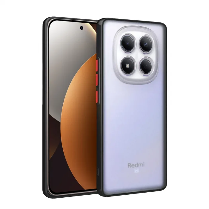 Xiaomi Redmi Note 15 Pro 5g Montreal Silikon Kapak - Siyah