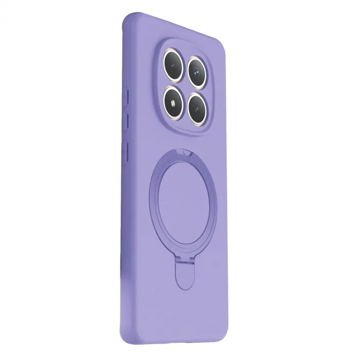 Xiaomi Redmi Note 15 Pro 5g Regal Magsafe Standlı Kapak - Lila