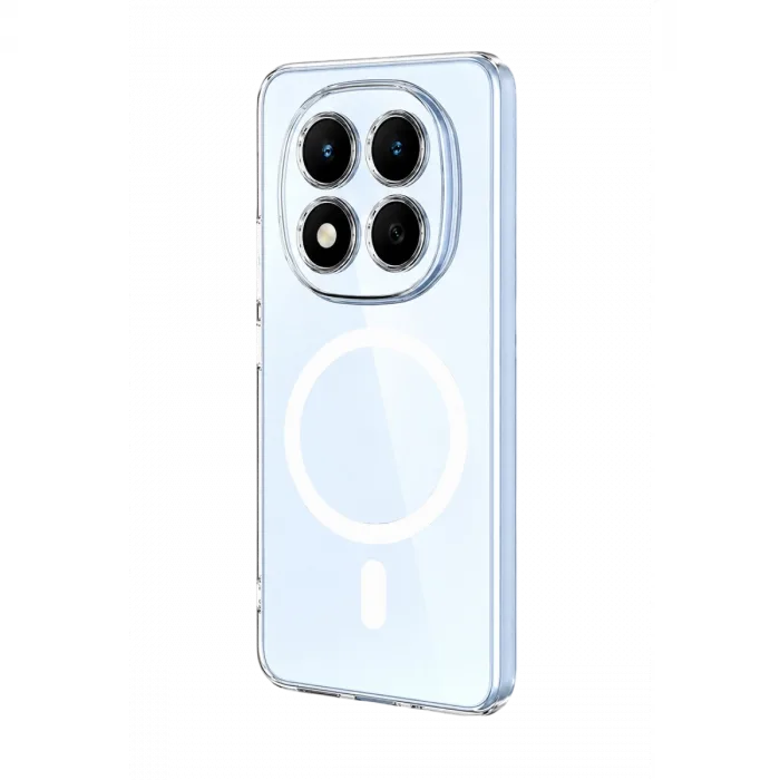Xiaomi Redmi Note 15 Pro Plus 5g Combo Sert Şeffaf Magsafe Kapak - Şeffaf