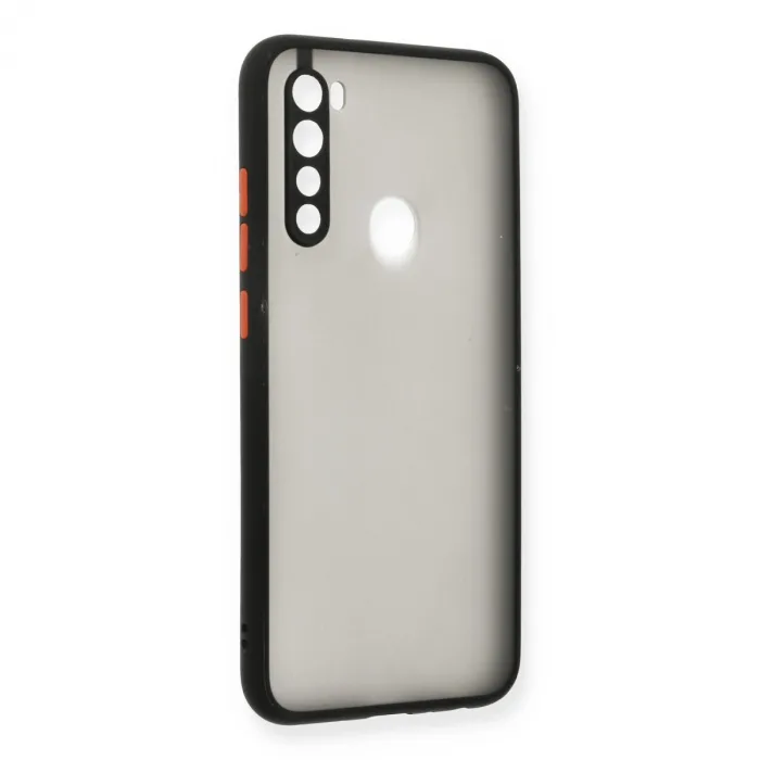 Xiaomi Redmi Note 8 Kılıf Montreal Silikon Kapak - Siyah