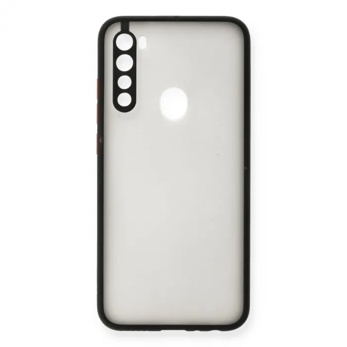 Xiaomi Redmi Note 8 Kılıf Montreal Silikon Kapak - Siyah