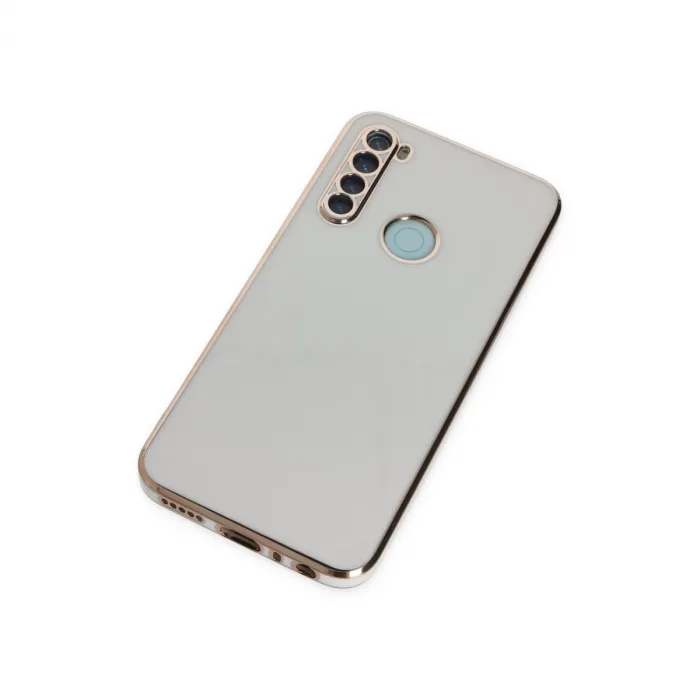 Xiaomi Redmi Note 8 Kılıf Volet Silikon - Beyaz