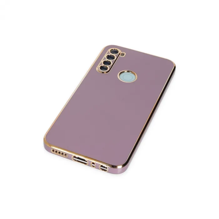 Xiaomi Redmi Note 8 Kılıf Volet Silikon - Mor