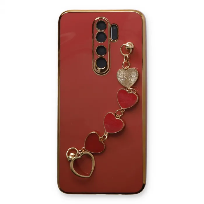 Xiaomi Redmi Note 8 Pro Kılıf Esila Silikon - Kırmızı