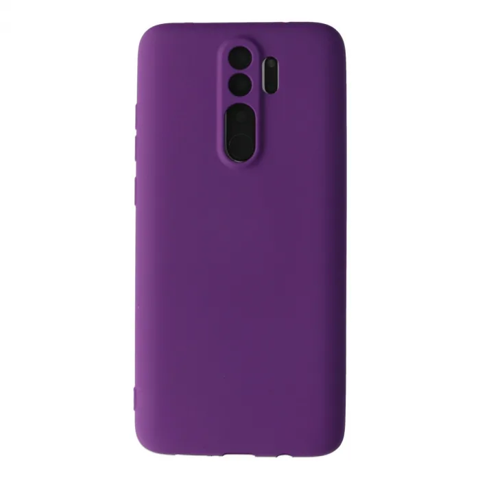 Xiaomi Redmi Note 8 Pro Kılıf First Silikon - Mor