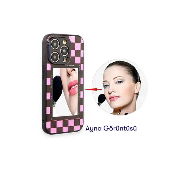 Xiaomi Redmi Note 8 Pro Kılıf Mirror Desenli Kapak - Mirror - 11