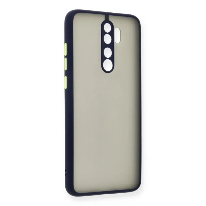 Xiaomi Redmi Note 8 Pro Kılıf Montreal Silikon Kapak - Lacivert
