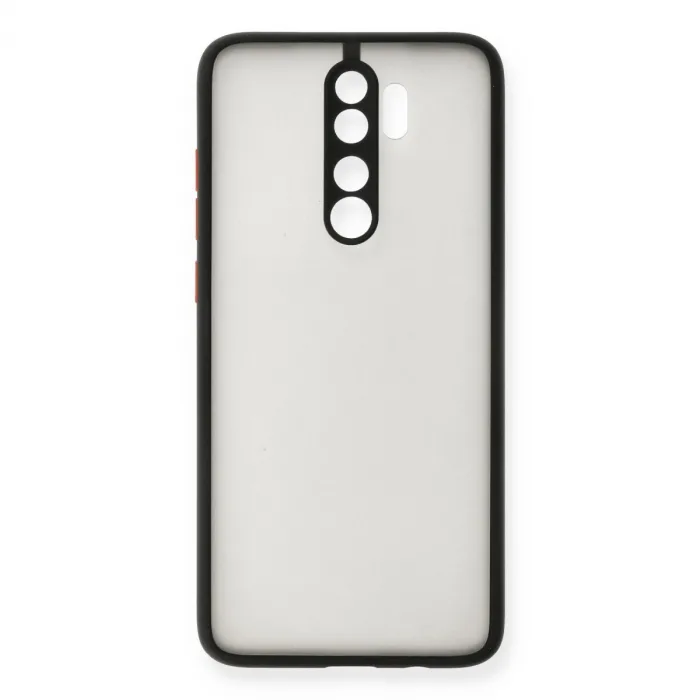 Xiaomi Redmi Note 8 Pro Kılıf Montreal Silikon Kapak - Siyah