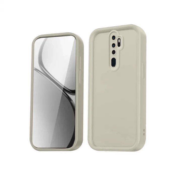 Xiaomi Redmi Note 8 Pro Kılıf Viera Silikon - Krem