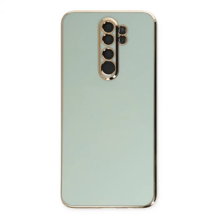 Xiaomi Redmi Note 8 Pro Kılıf Volet Silikon - Açık Yeşil