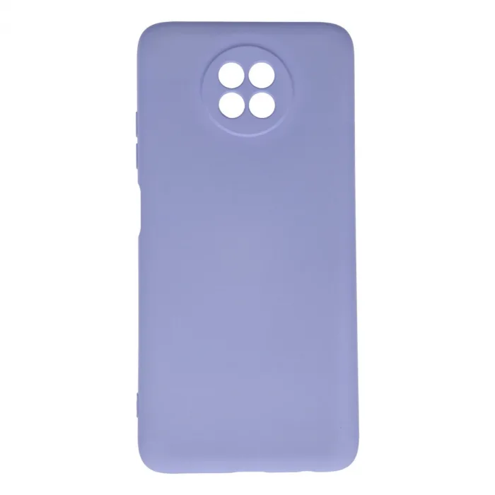 Xiaomi Redmi Note 9 5g Kılıf Nano İçi Kadife Silikon - Lila