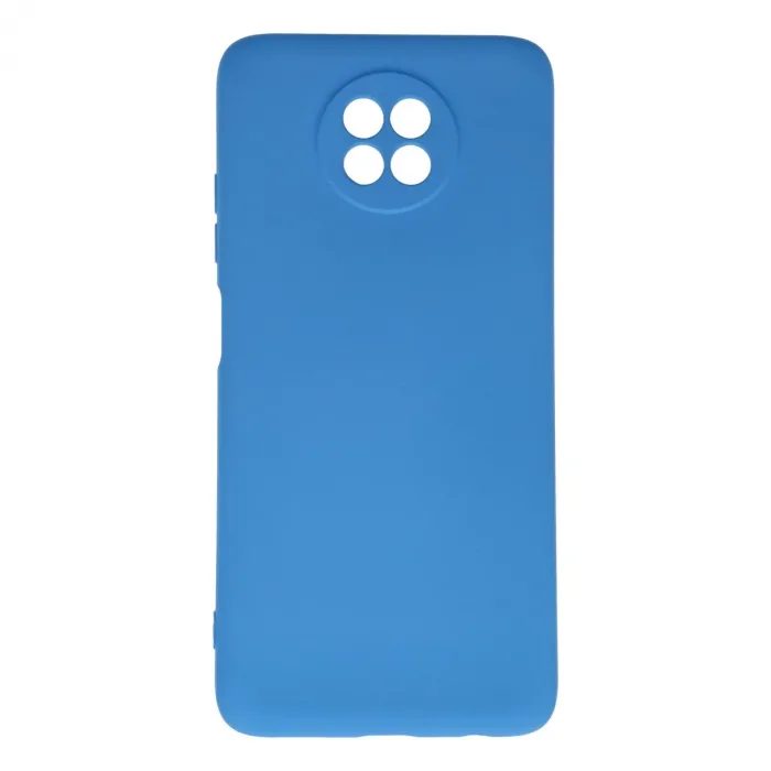 Xiaomi Redmi Note 9 5g Kılıf Nano İçi Kadife Silikon - Mavi