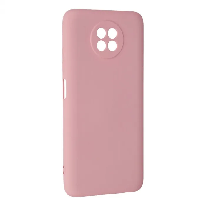 Xiaomi Redmi Note 9 5g Kılıf Nano İçi Kadife Silikon - Pembe