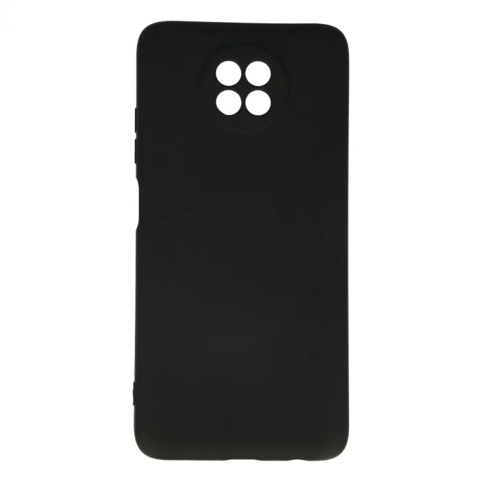 Xiaomi Redmi Note 9 5g Kılıf Nano İçi Kadife Silikon - Siyah