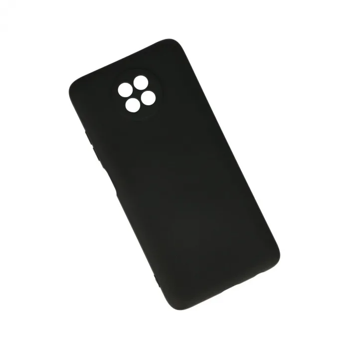 Xiaomi Redmi Note 9 5g Kılıf Nano İçi Kadife Silikon - Siyah