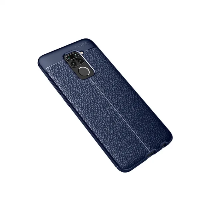 Xiaomi Redmi Note 9 Kılıf Auto Focus Kapak - Lacivert