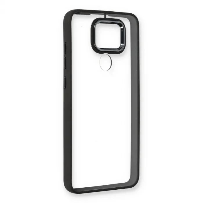 Xiaomi Redmi Note 9 Kılıf Dora Kapak - Siyah