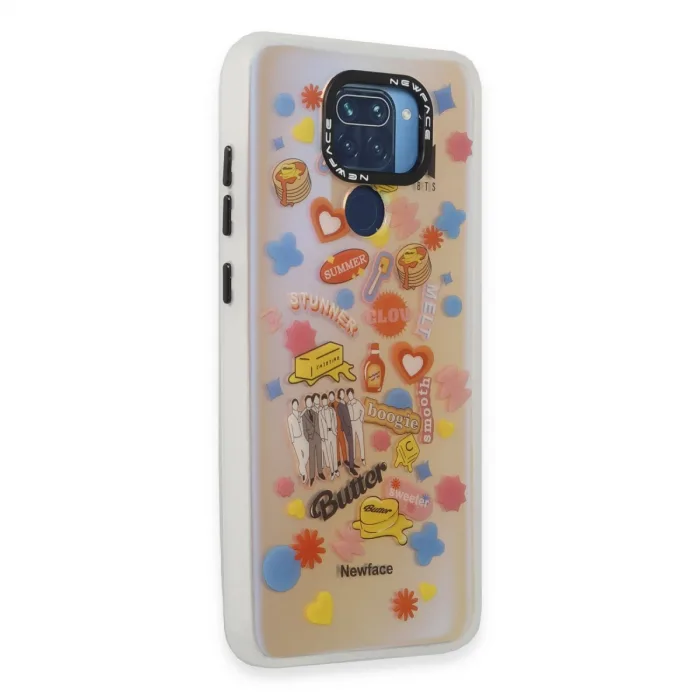 Xiaomi Redmi Note 9 Kılıf Estoril Desenli Kapak - Estoril - 16