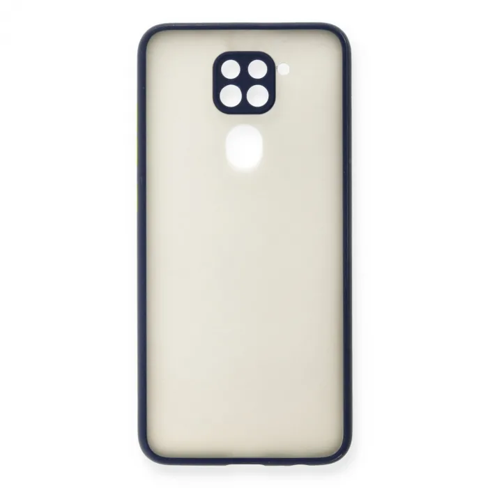 Xiaomi Redmi Note 9 Kılıf Montreal Silikon Kapak - Lacivert