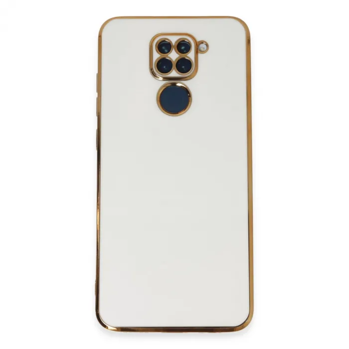 Xiaomi Redmi Note 9 Kılıf Volet Silikon - Beyaz