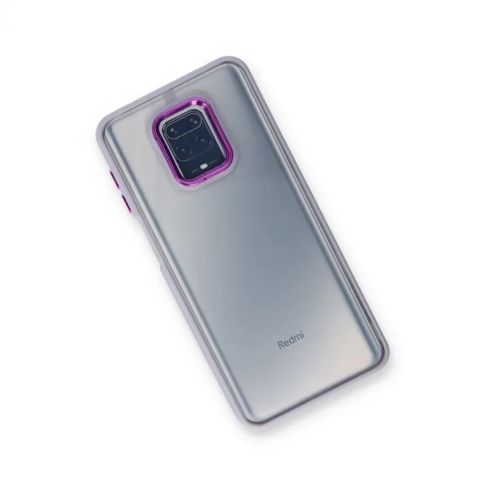 Xiaomi Redmi Note 9 Pro Kılıf Dora Kapak - Lila