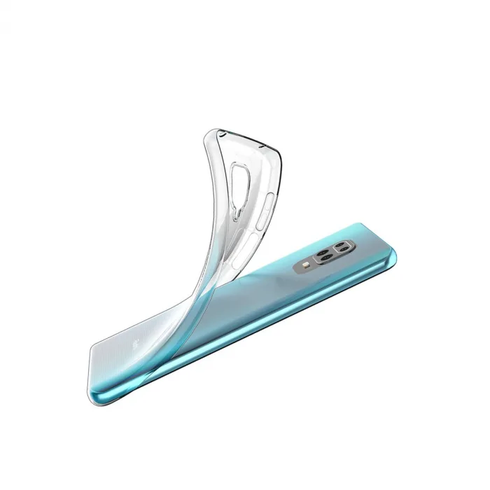 Xiaomi Redmi Note 9 Pro Kılıf Lüx Şeffaf Silikon - Şeffaf