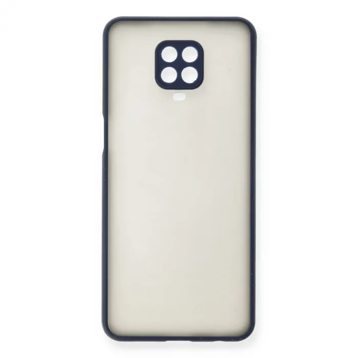 Xiaomi Redmi Note 9 Pro Kılıf Montreal Silikon Kapak - Lacivert