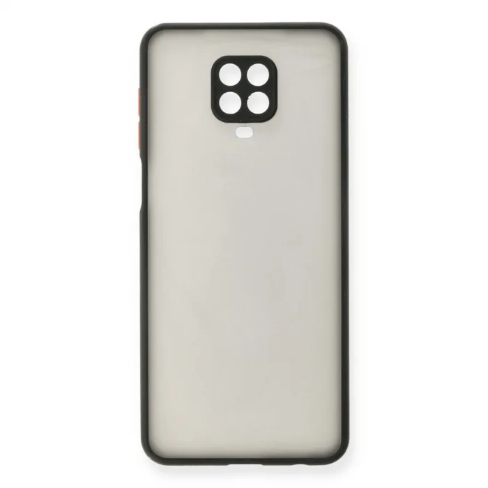 Xiaomi Redmi Note 9 Pro Kılıf Montreal Silikon Kapak - Siyah