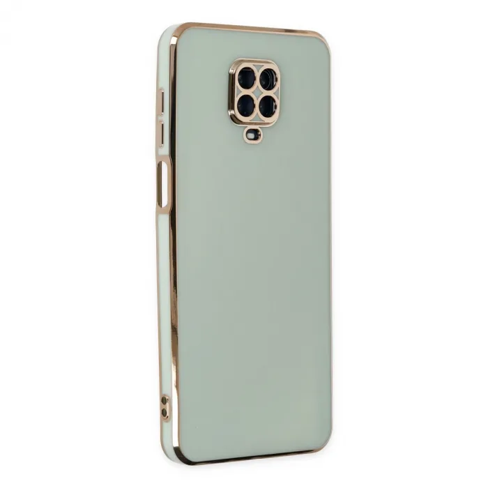 Xiaomi Redmi Note 9 Pro Kılıf Volet Silikon - Açık Yeşil