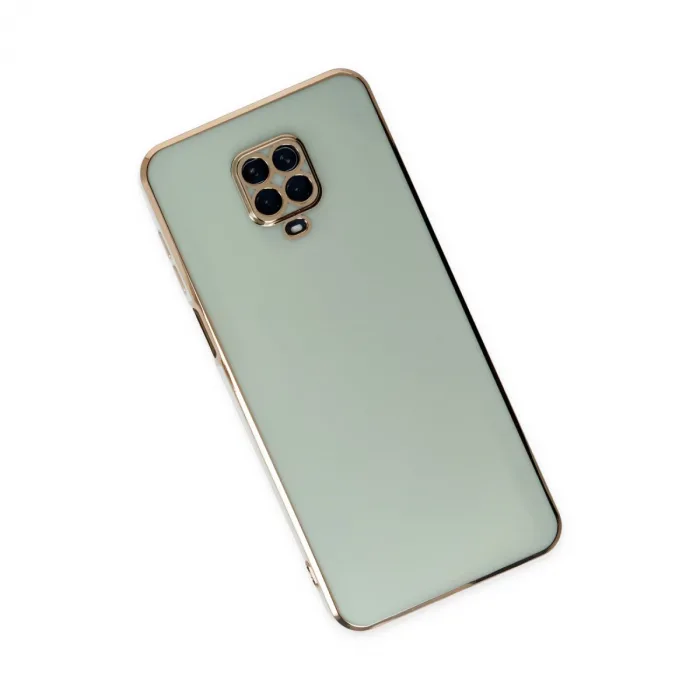Xiaomi Redmi Note 9 Pro Kılıf Volet Silikon - Açık Yeşil