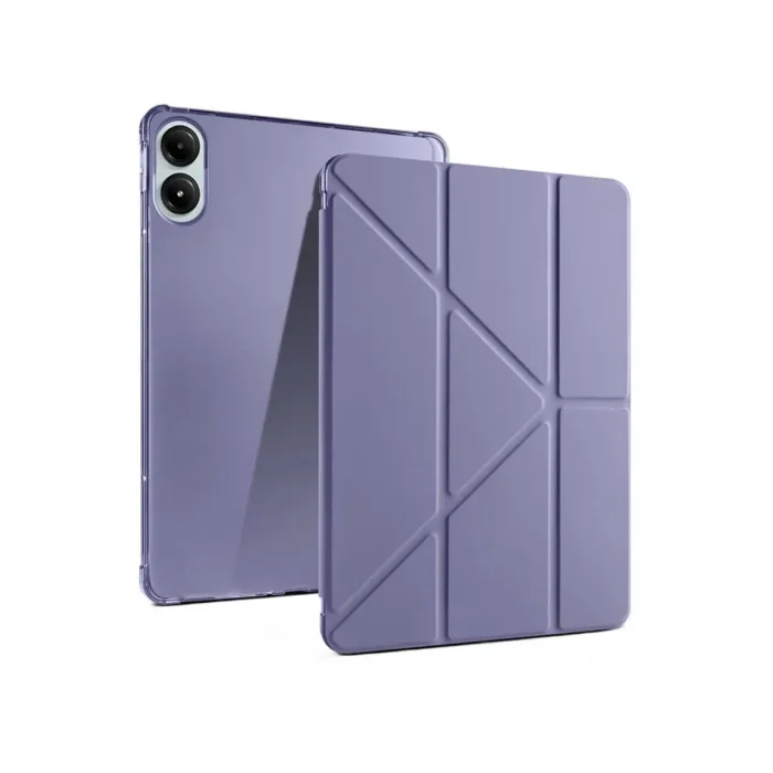 Xiaomi Redmi Pad Pro 12.1 Kılıf Kalemlikli Mars Tablet Kılıfı - Lila