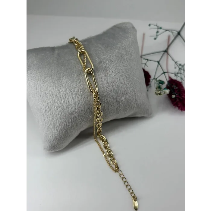    Pirinç Bileklikler 17+3 Cm  - Kbl0315