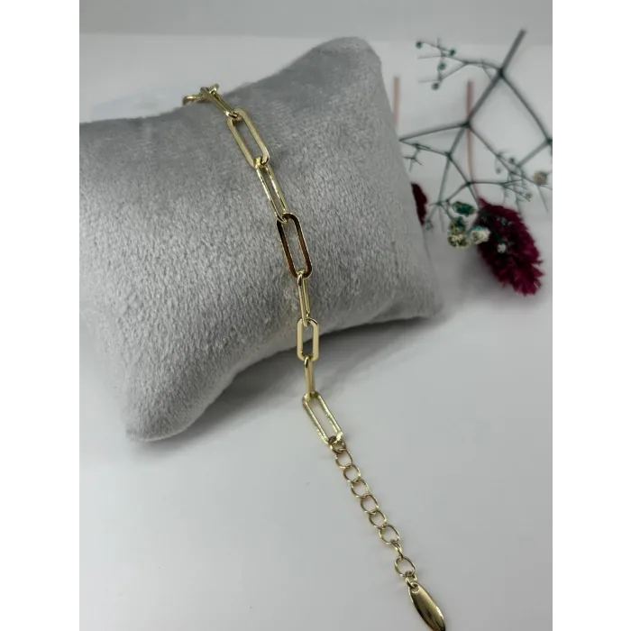    Pirinç Bileklikler 17+3 Cm  - Kbl0304
