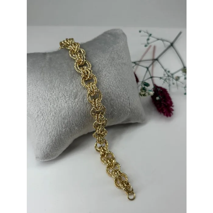    Pirinç Bileklikler 19 Cm  - Kbl0328