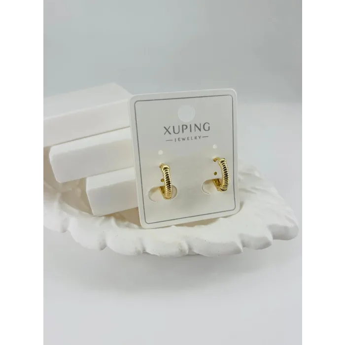 Pirinç Zirkon Küpe - Kp00335
