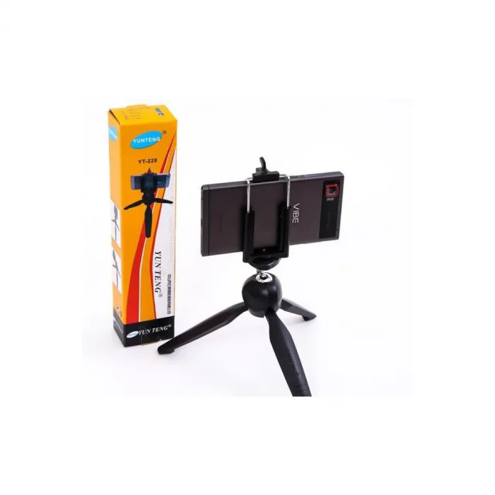YT228 Telefon Kamera Tripod Stand